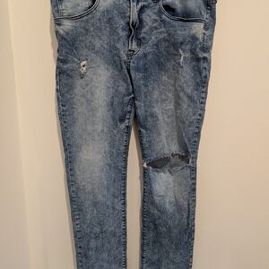 Arizona Jean Company Men's Skinny Jeans - Denim Blue